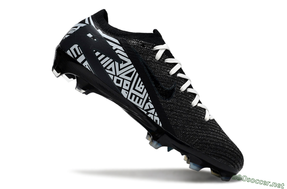 Unisex Nike Air Zoom Mercurial Vapor 16 Elite FG Football Boots - Black/White/Blue 4