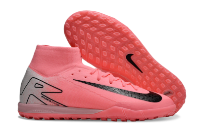 Unisex Nike Air Zoom Mercurial Superfly 10 Elite TF Football Shoes - Pink/Black/Grey