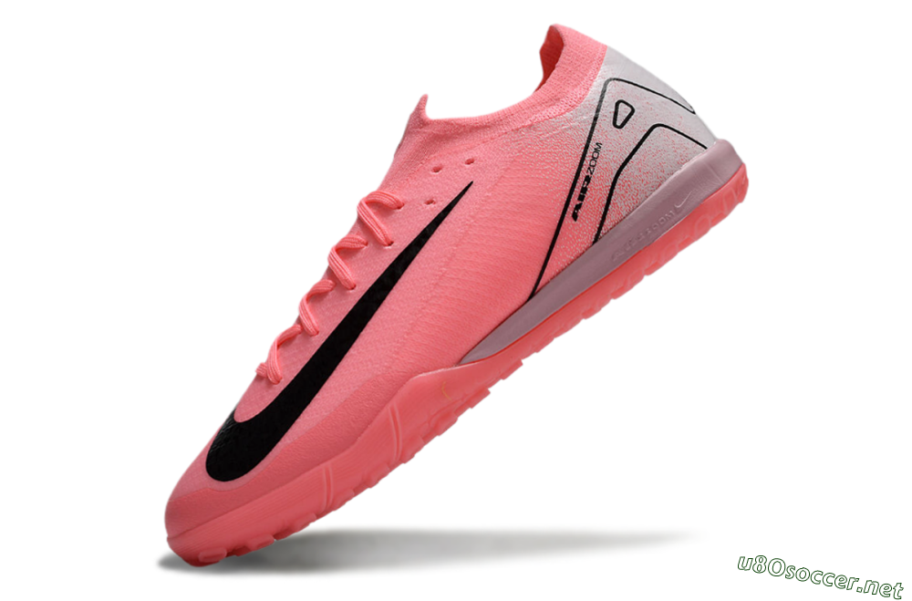 Unisex Nike Air Zoom Mercurial Vapor 16 Elite TF Football Shoes - Pink/Black/Silver 5