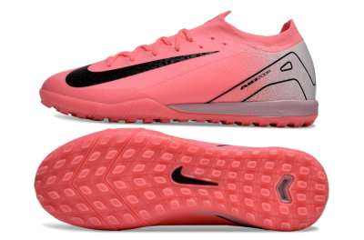 Unisex Nike Air Zoom Mercurial Vapor 16 Elite TF Football Shoes - Pink/Black/Silver