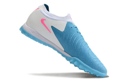 Men's Nike Phantom GX 2 Elite TF Football Shoes - Blue/White/Pink