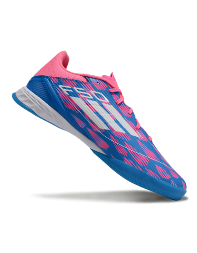 Unisex Adidas F50 Elite IC Football Shoes - Blue/Pink/White