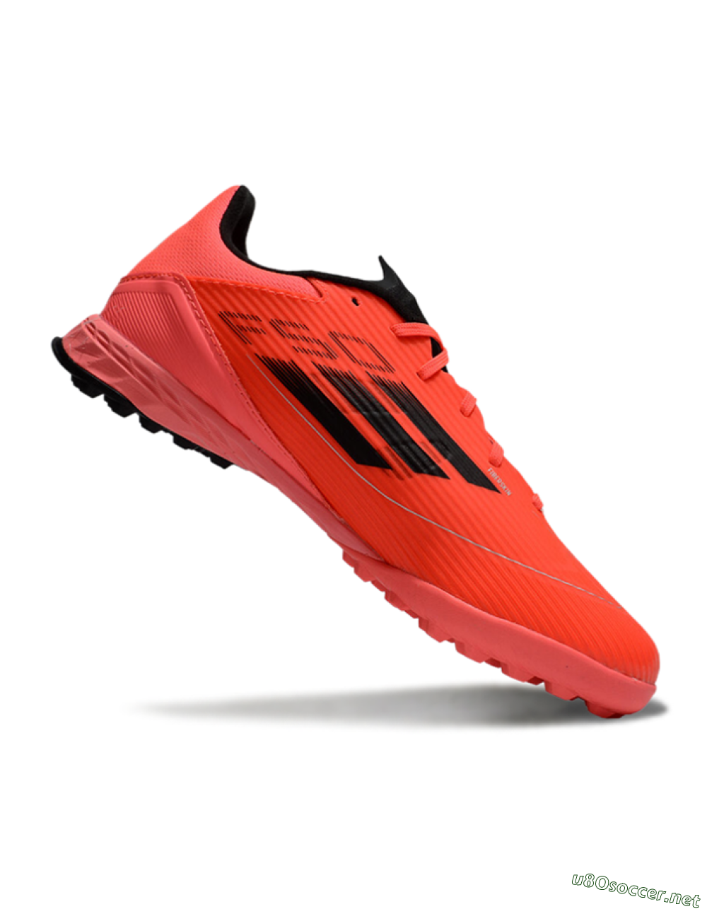 Unisex Adidas F50 Pro TF Football Shoes - Red/Black 4