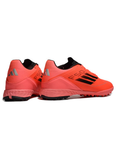 Unisex Adidas F50 Pro TF Football Shoes - Red/Black