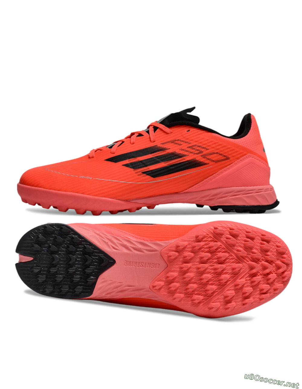 Unisex Adidas F50 Pro TF Football Shoes - Red/Black 1