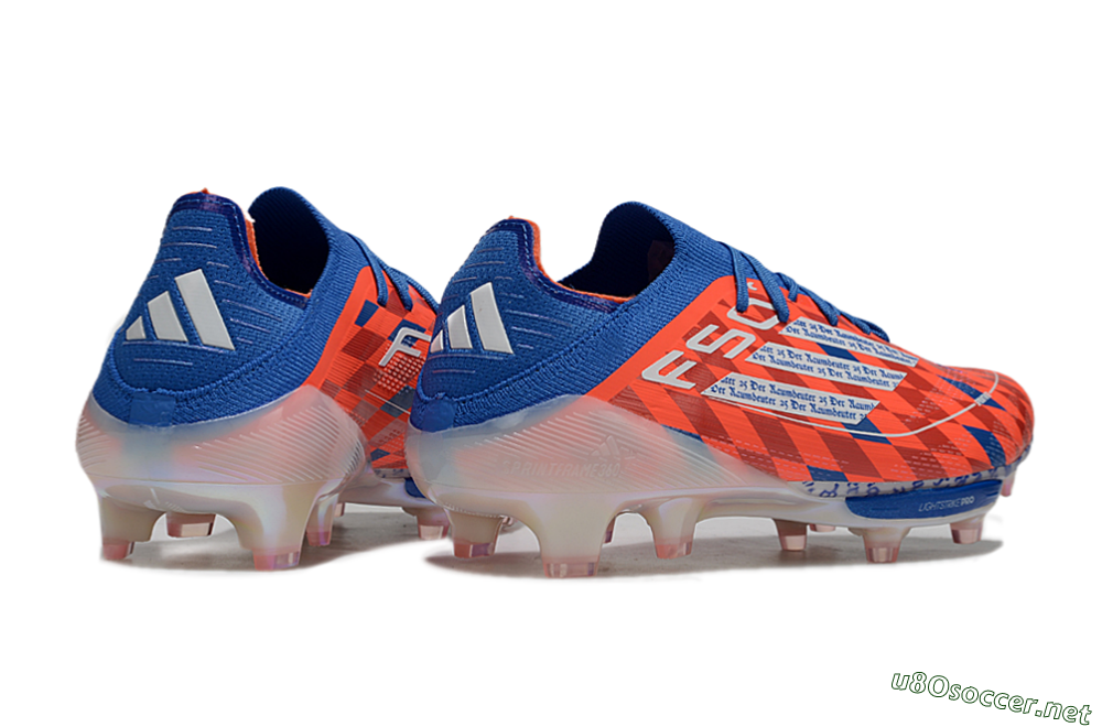 Unisex Adidas F50+ Lightstrike Pro Elite FG Football Boots - Red/White/Blue 6