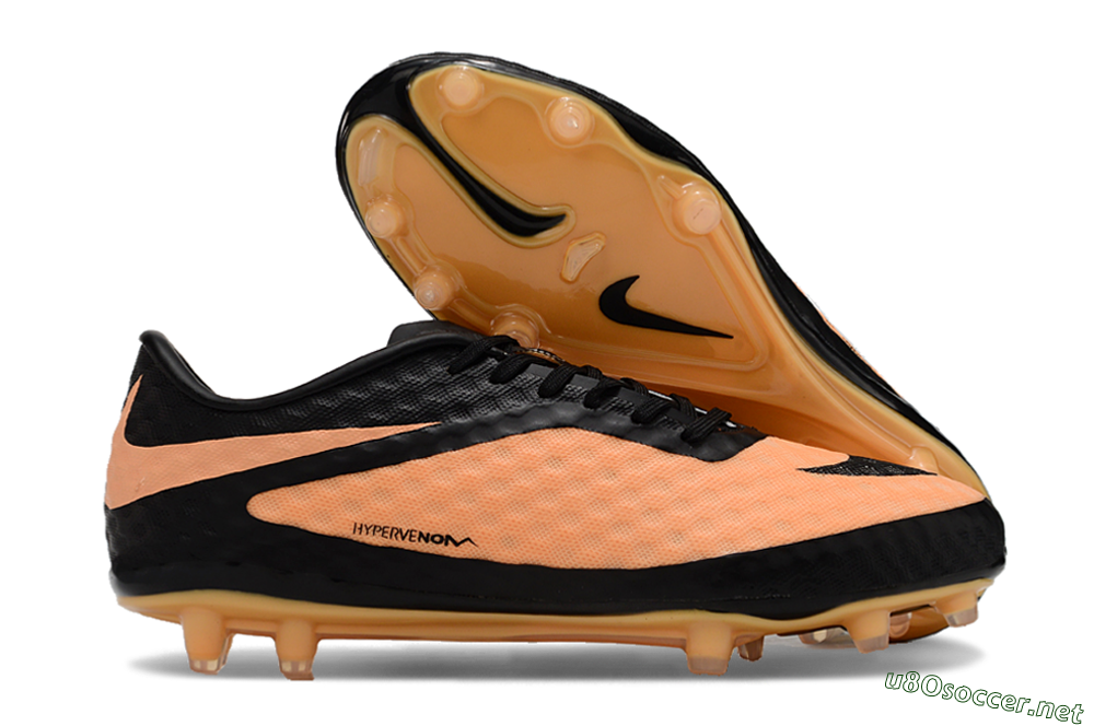Men's Nike Hypervenom Phantom FG Football Boots - Pink/Black 2