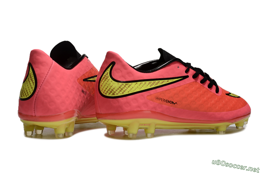 Men's Nike Hypervenom Phantom FG Football Boots - Red/Yellow/Black 6