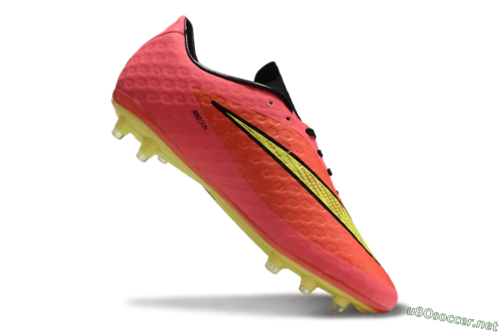 Men's Nike Hypervenom Phantom FG Football Boots - Red/Yellow/Black 4