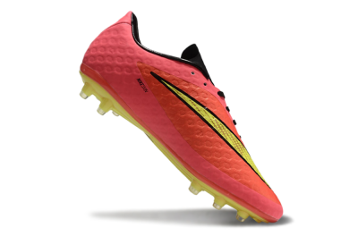 Men's Nike Hypervenom Phantom FG Football Boots - Red/Yellow/Black