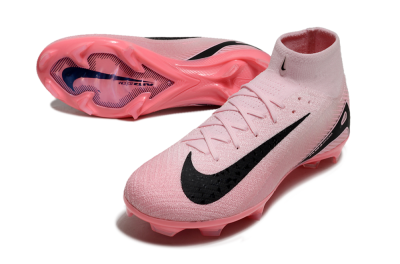 Unisex Nike Air Zoom Mercurial Superfly 10 Elite FG Football Boots - Pink/Black