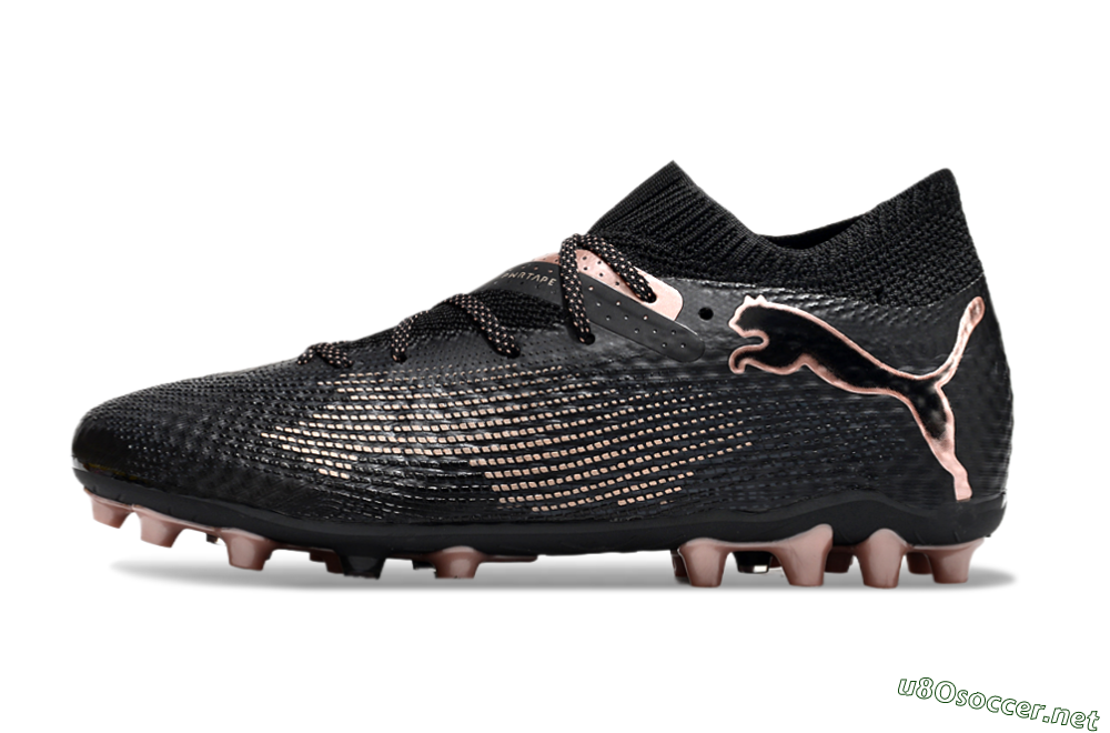 Men's Puma Future Ultimate MG Football Boots - Black/Pink 0