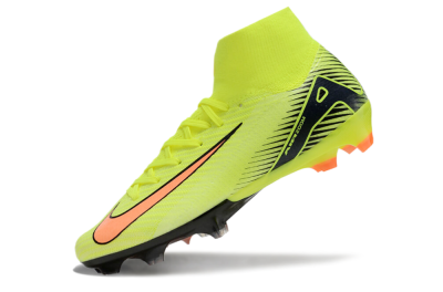 Unisex Nike Air Zoom Mercurial Superfly 10 Elite FG Football Boots - Yellow/Red/Black