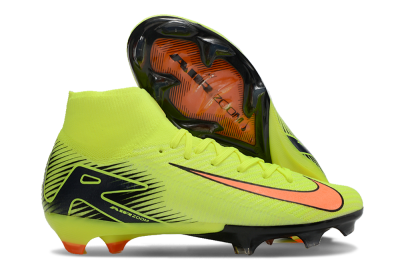Unisex Nike Air Zoom Mercurial Superfly 10 Elite FG Football Boots - Yellow/Red/Black