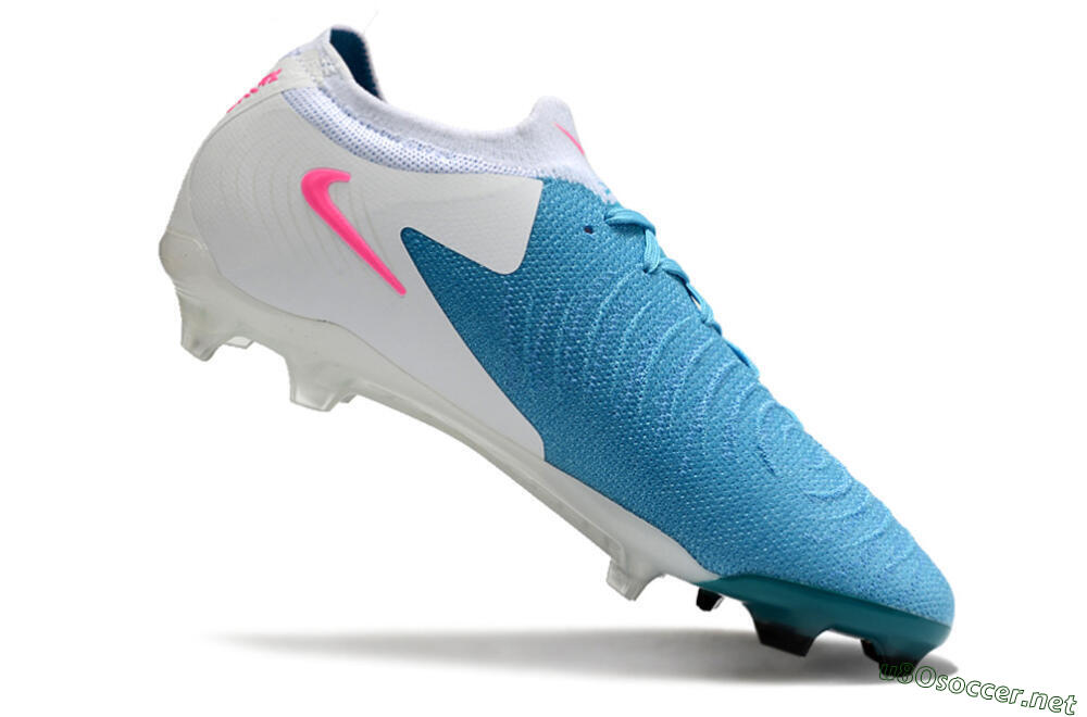 Men's Nike Phantom Luna Elite FG Football Boots - Blue/White/Pink 4