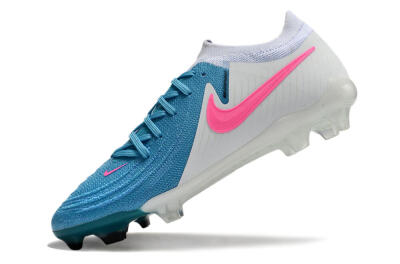 Men's Nike Phantom Luna Elite FG Football Boots - Blue/White/Pink
