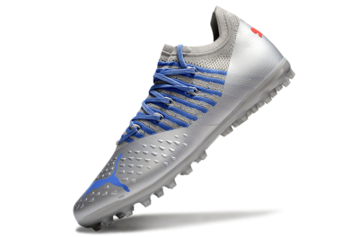 Men's Puma Future Ultimate MG Football Boots - Silver/Blue/Red