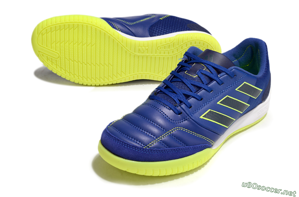 Men's Adidas Competition Top IC Football Shoes - Blue/Yellow/White 3