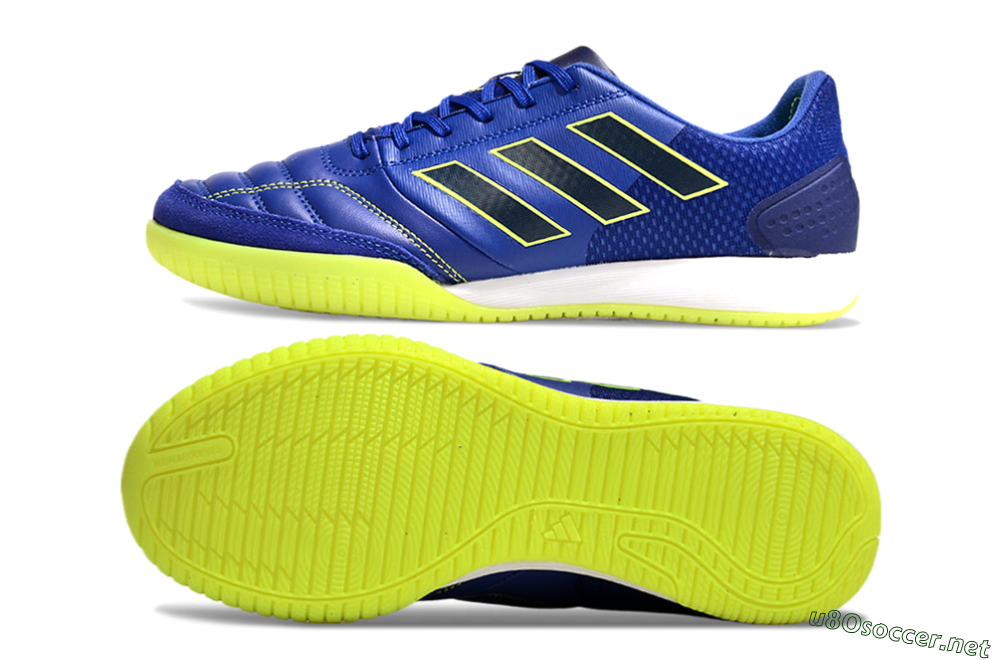 Men's Adidas Competition Top IC Football Shoes - Blue/Yellow/White 1