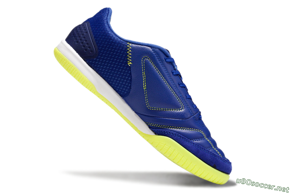 Men's Adidas Competition Top IC Football Shoes - Blue/Yellow/White 4