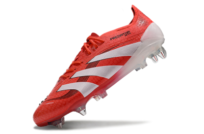 Men's Adidas Predator 25 Elite SG Football Boots - Red/White/Black
