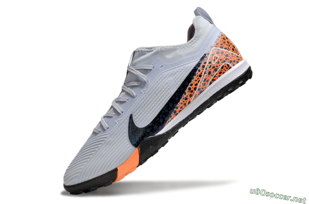 Unisex Nike Air Zoom Mercurial Vapor 16 Pro TF Football Shoes - Grey/Black/Leopard 5