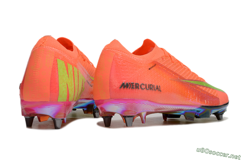 Men's Nike Air Zoom Mercurial Vapor 16 Elite SG Football Boots - Red/Yellow/Gold 6