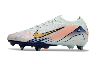 Men's Nike Air Zoom Mercurial Vapor 16 Elite SG Football Boots - Jade/Gold/Blue