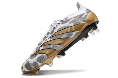 Men's Adidas Predator Elite 25 SG Football Boots - White/Black/Gold