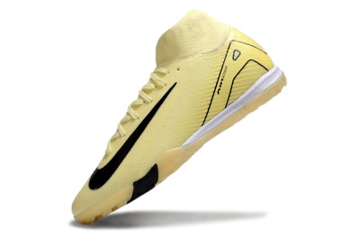 Men's Nike Air Zoom Mercurial Superfly 10 Elite TF Football Shoes - Yellow/Black/White