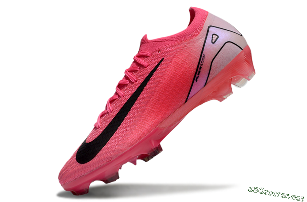 Unisex Nike Air Zoom Mercurial Vapor 16 Elite FG Football Boots - Red/Black/Pink 5