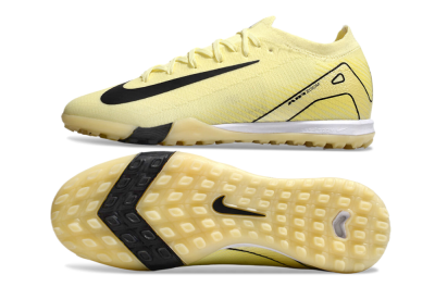 Unisex Nike Air Zoom Mercurial Vapor 16 Elite TF Football Shoes - Yellow/Black/White