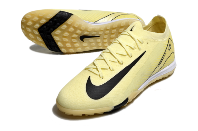 Unisex Nike Air Zoom Mercurial Vapor 16 Elite TF Football Shoes - Yellow/Black/White
