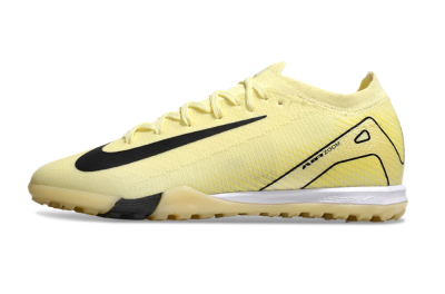Unisex Nike Air Zoom Mercurial Vapor 16 Elite TF Football Shoes - Yellow/Black/White