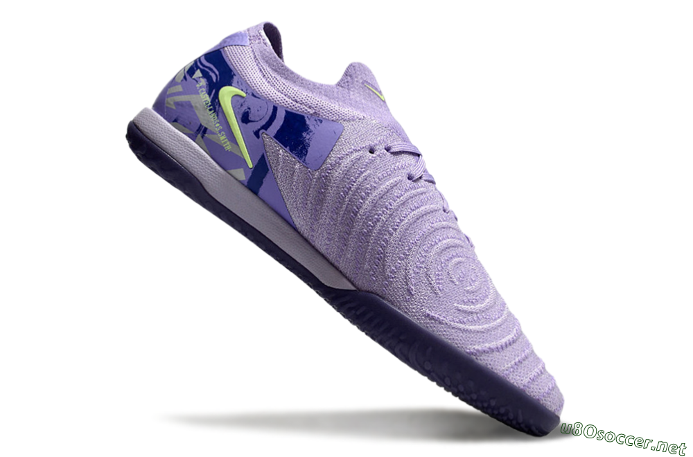 Men's Nike Phantom GX 2 Elite IC Football Shoes - Purple/Yellow/White 4