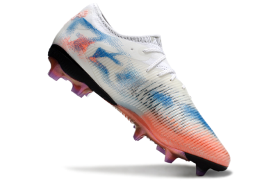 Men's Puma Future 8 Ultimate FG Football Boots - White/Pink/Blue