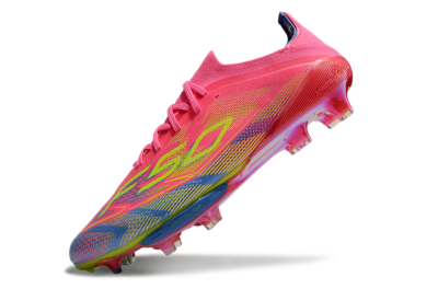 Men's Adidas F50 Lightstrike Pro Elite FG Football Boots - Red/Yellow/Blue