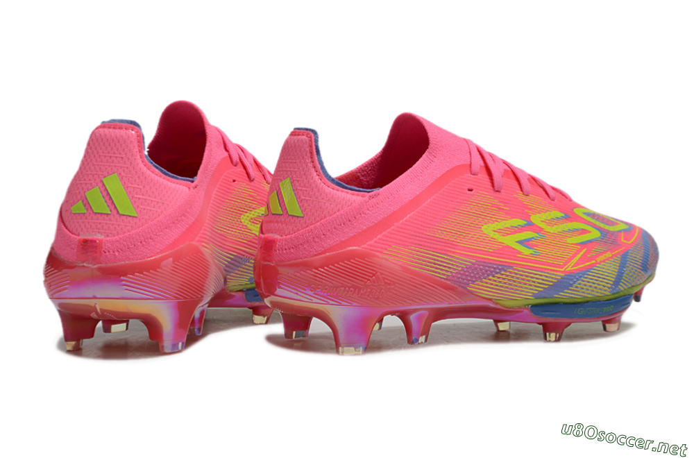 Men's Adidas F50 Lightstrike Pro Elite FG Football Boots - Red/Yellow/Blue 6