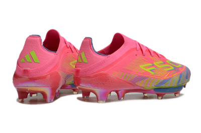Men's Adidas F50 Lightstrike Pro Elite FG Football Boots - Red/Yellow/Blue