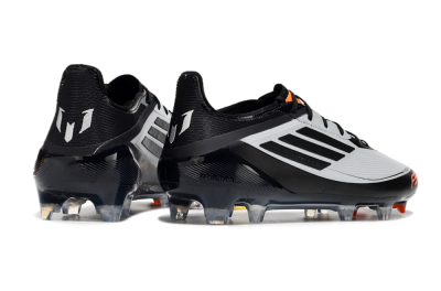 Men's Adidas F50 Elite Messi FG Football Boots - Silver/Black/Orange