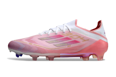 Men's Adidas F50 Elite FG Football Boots - Purple/White/Pink