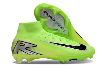 Men's Nike Air Zoom Mercurial Superfly 10 Academy FG Football Boots - Yellow/Black/Silver