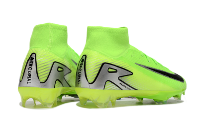 Men's Nike Air Zoom Mercurial Superfly 10 Academy FG Football Boots - Yellow/Black/Silver