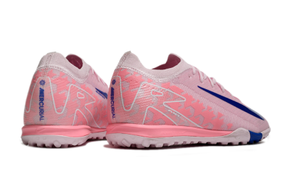 Men's Nike Air Zoom Mercurial Vapor 16 Elite TF Football Shoes - Pink/Blue/White