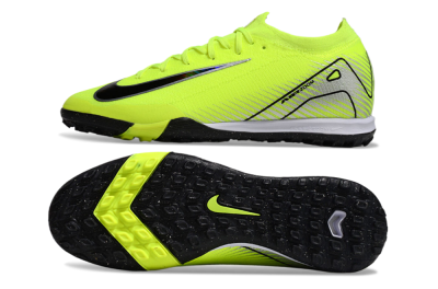 Unisex Nike Air Zoom Mercurial Vapor 16 Elite TF Football Shoes - Yellow/Black/White