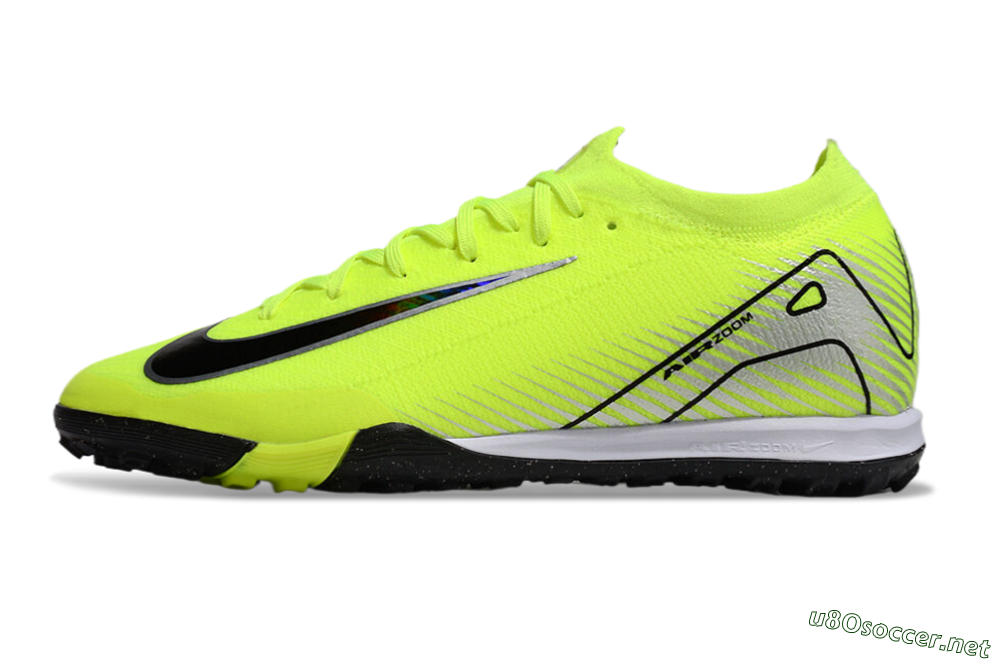 Unisex Nike Air Zoom Mercurial Vapor 16 Elite TF Football Shoes - Yellow/Black/White 0