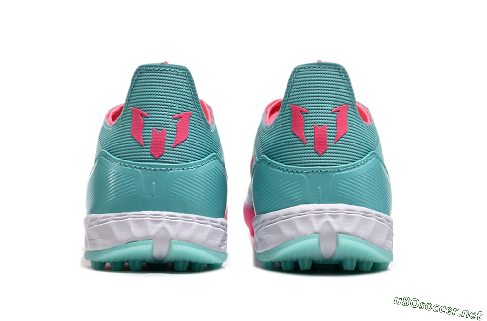 Unisex Adidas F50 Elite TF Football Shoes - Jade/Pink/White 5