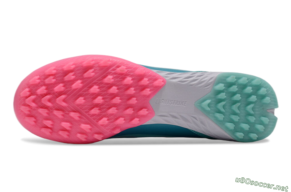 Unisex Adidas F50 Elite TF Football Shoes - Jade/Pink/White 6