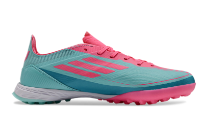 Unisex Adidas F50 Elite TF Football Shoes - Jade/Pink/White