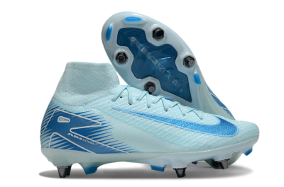 Men's Nike Air Zoom Mercurial Superfly 10 Elite SG Football Boots - Jade/Blue/White